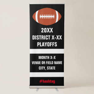 Football Playoffs or Championship Game Banner
