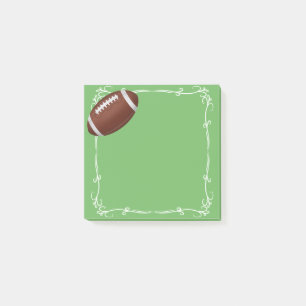 Football post-it notes