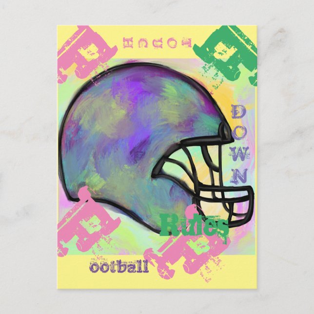 FOOTBALL POSTCARD (Front)