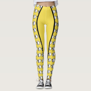Football Print Leggings