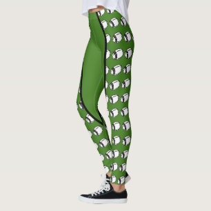 Football Print Leggings
