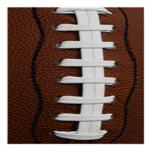 Football Print Pattern Background