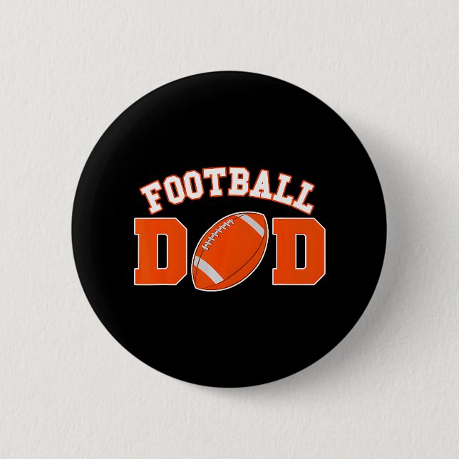 Football Referee Apparel Football Dad 6 Cm Round Badge (Front)