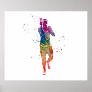 Football referee poster