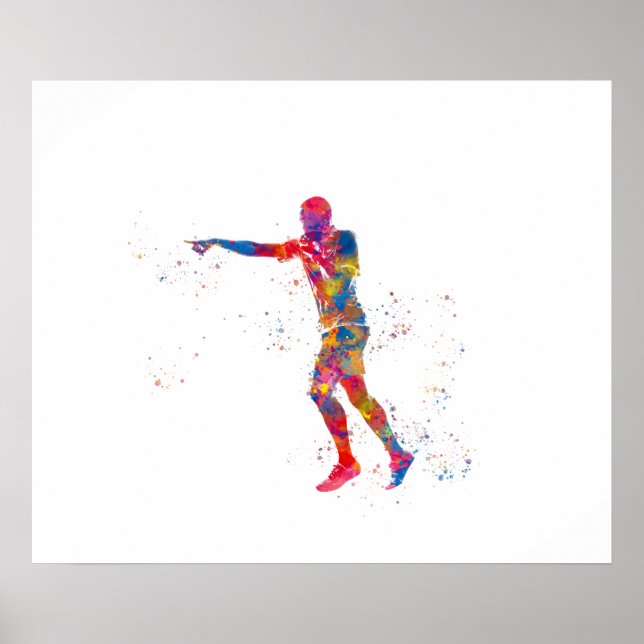 Football referee poster (Front)