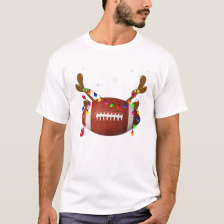Football Reindeer Matching T-Shirt