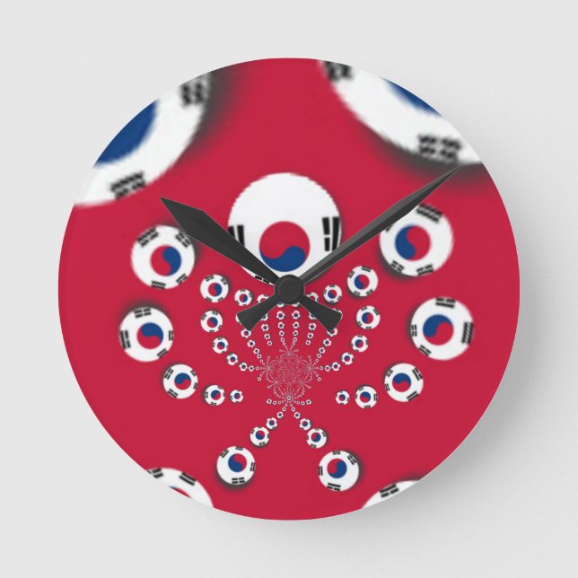 Football. Round Clock (Front)