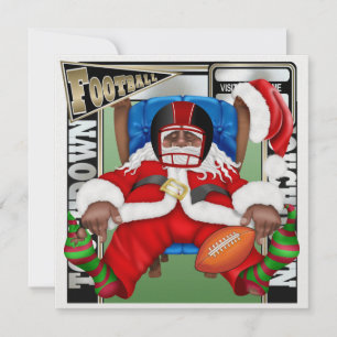 Football Santa - SRF Invitation