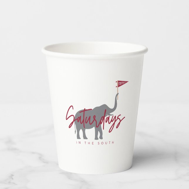 Football Saturdays in the South Paper Cup (Back)