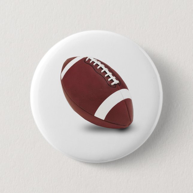 football season 6 cm round badge (Front)