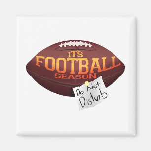 Football Season Do Not Disturb Sports Gag Magnet