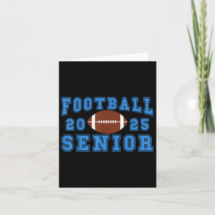Football Senior Night Football Senior 2025 Graduat Card
