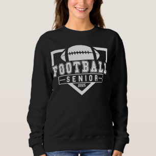 Football Senior Night Football Senior 2025 Graduat Sweatshirt
