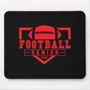 Football Senior Night Football Senior 2026 Graduat Mouse Mat