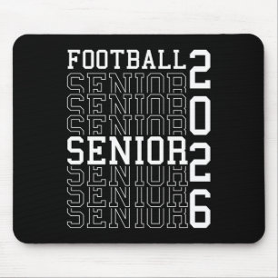 Football Senior Night Football Senior 2026 Graduat Mouse Mat