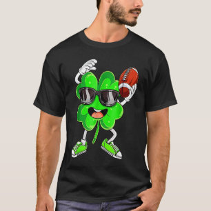 Football Shamrock Lucky C Irish St Patrick's Day B T-Shirt