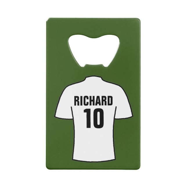 Football Shirt in White (Front)