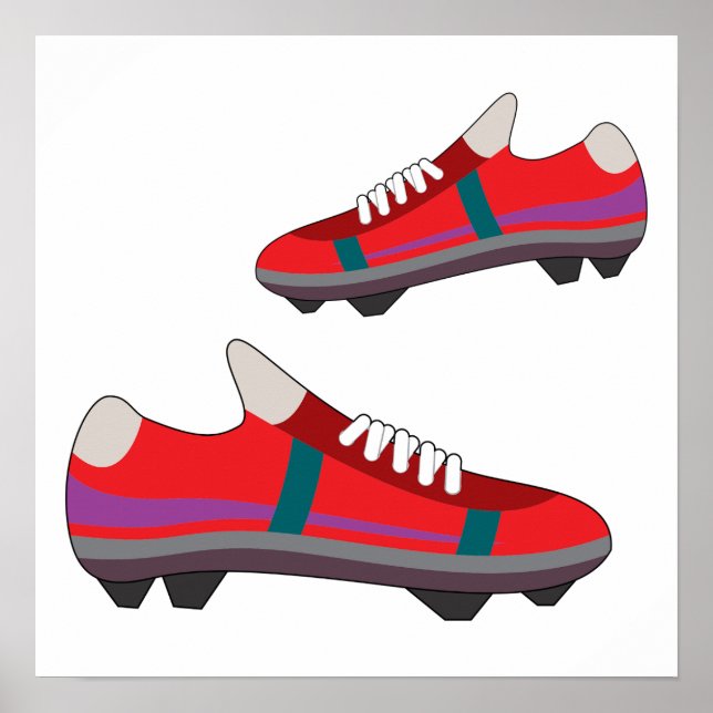 Football Shoes Poster (Front)