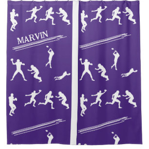 Football  shower curtain