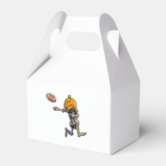 Football Skeleton Halloween Men Boys Football Hall Favour Box