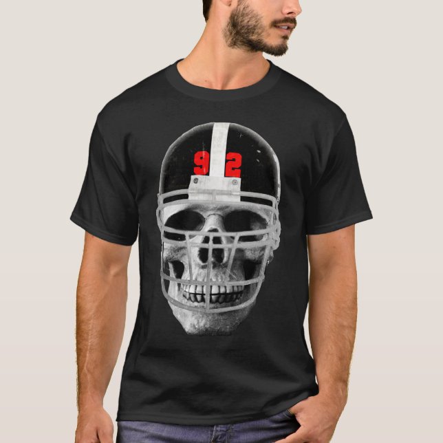 Football skull T-Shirt (Front)