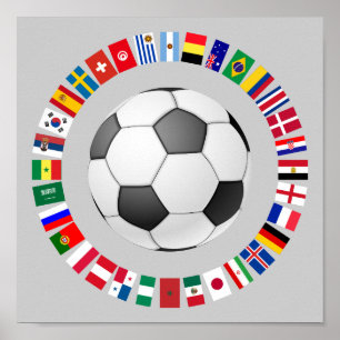 FOOTBALL SOCCER  2018 POSTER