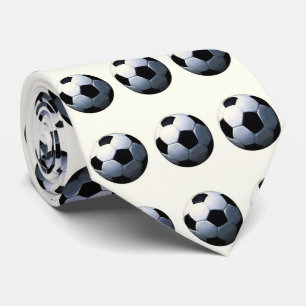 Football - Soccer Ball Artwork Tie