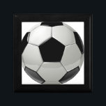 Football Soccer Ball Gift Box<br><div class="desc">Small Tile Gift Box</div>