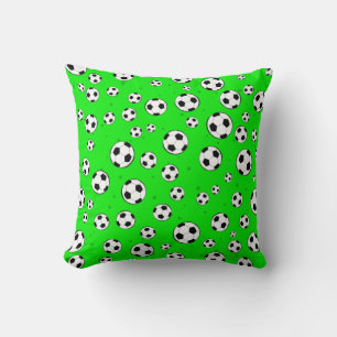 Football / Soccer Ball Seamless Pattern Cushion