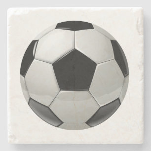 Football Soccer Ball Stone Coaster