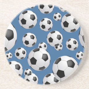 Football Soccer Balls Coaster