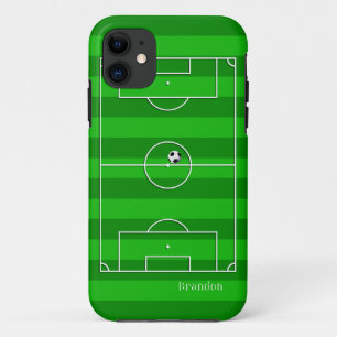Football Soccer Pitch iPhone 11 Case