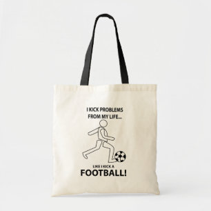 Football Soccer Sports Player Football Soccer Tote Bag