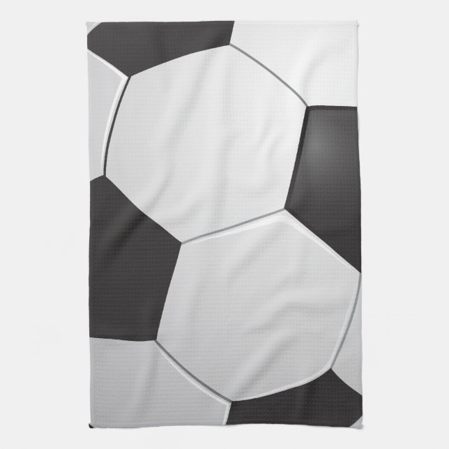 Football Soccer Tea Towel (Vertical)