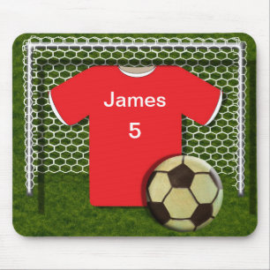 Football Soccer Theme Personalised Mouepad Mouse Mat