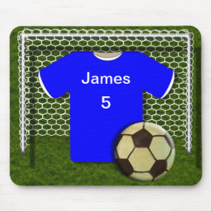 Football Soccer Theme Personalised Mouepad Mouse Mat