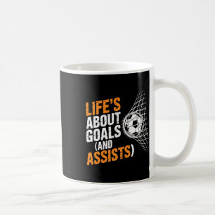 Football Sport Vintage Soccer Lifes About Goals An Coffee Mug