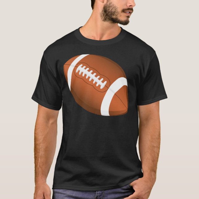 Football Sports Ball Team Game Playing Stars Coach T-Shirt (Front)