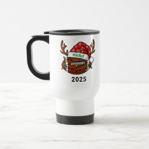 Football Sports Christmas 2025 Mug Custom Name