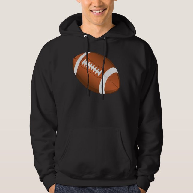 Football Sports Education Coaches Team Game Field Hoodie (Front)