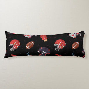 Football Sports Equipment with Food Pattern Body Cushion