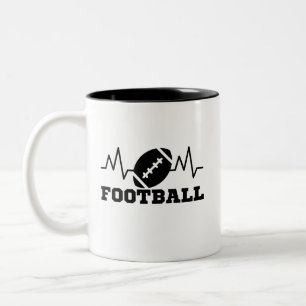 Football sports Olympics Two-Tone Coffee Mug