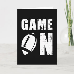 Football Sports Team Game American Funny Gift Idea Card