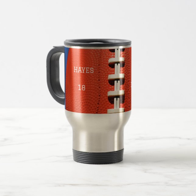 Football Sports  Travel Mug (Front Left)
