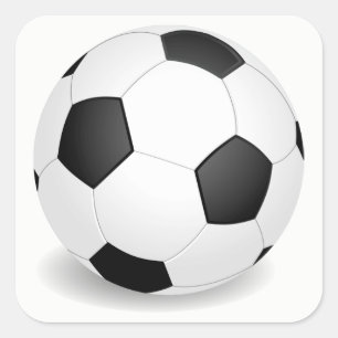 Football Square Sticker