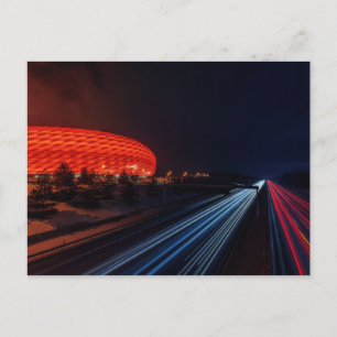 Football Stadium Post Card