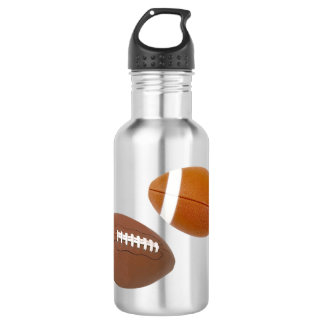 Football Stainless Steel Water Bottle
