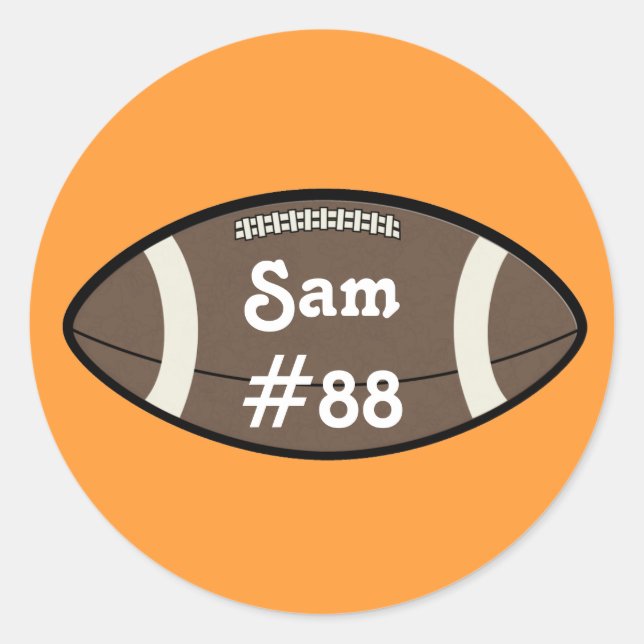 Football Stickers (Front)
