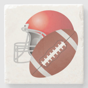 FOOTBALL STONE COASTER