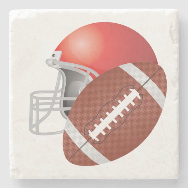 FOOTBALL STONE COASTER (Front)